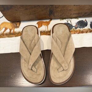 NWOT “rag & bone” Parker Suede flat Sandals